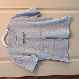 Women's size L Lake's gray Security shirt